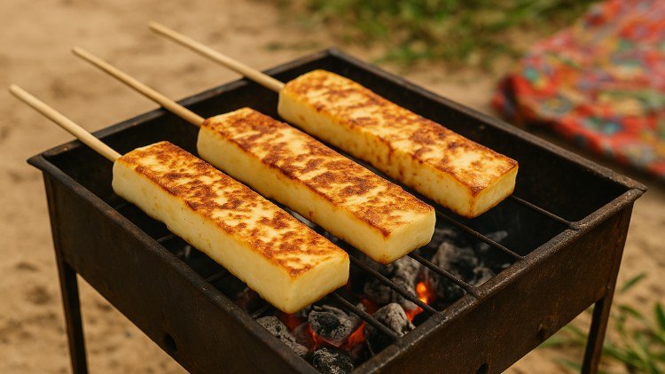 Queijo coalho assado: tradição e sabor nordestino