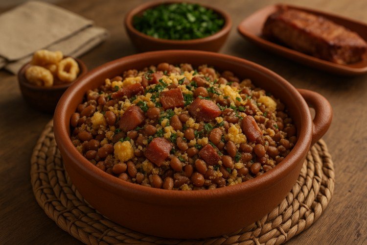 Feijão-tropeiro nordestino: tradição e sabor à mesa