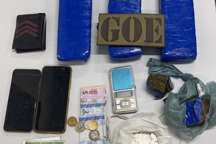 Polícia prende suspeitos com 3 kg de maconha em Timon após tentativa de fuga​‌​