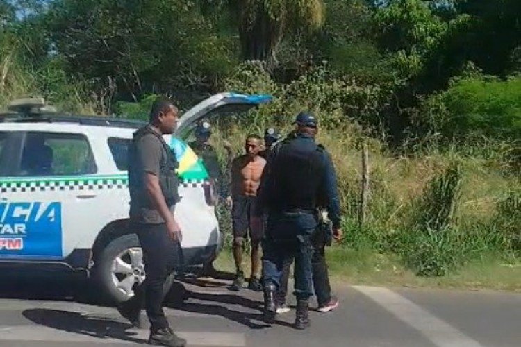 Suspeito de arrombamentos é preso após cerco policial em Floriano​‌​