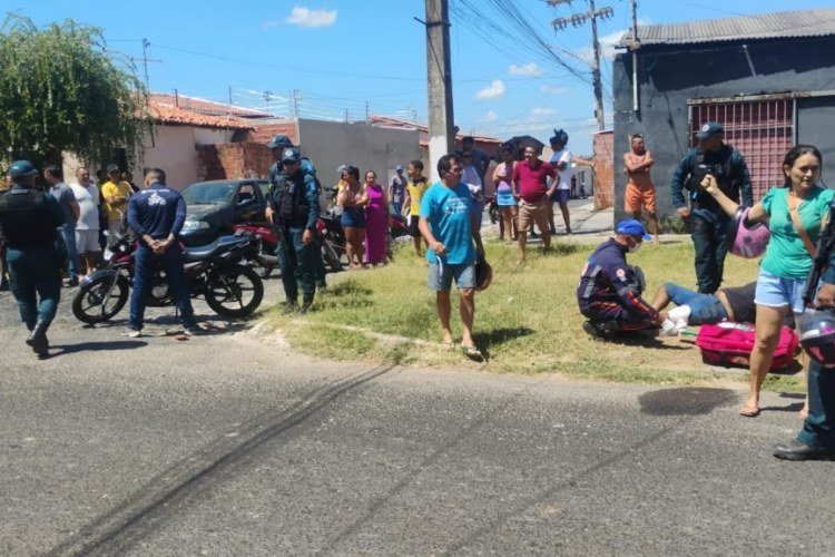 Tentativa de assalto termina com suspeito baleado e policial ferido em Teresina​‌​