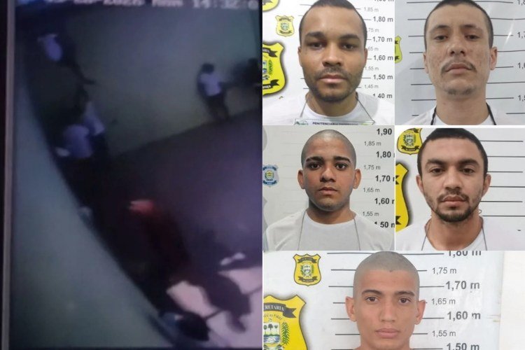 Cinco detentos continuam foragidos uma semana após fuga em Parnaíba​‌​