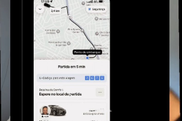 Michel Nogueira responde críticas após ser reconhecido como motorista de aplicativo​‌​