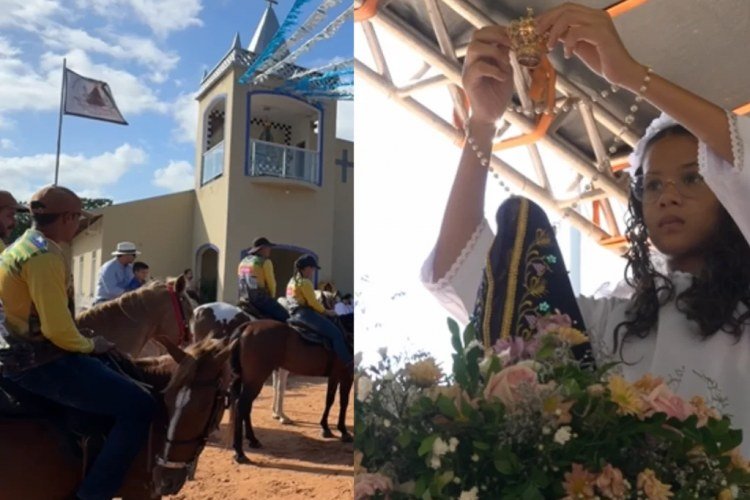 Festa de Nossa Senhora Aparecida reúne multidões de fiéis no Piauí​‌​