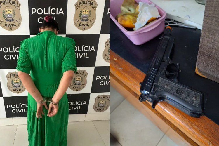Mulher é presa em Teresina por suspeita de mandar matar ex-companheiro​‌​