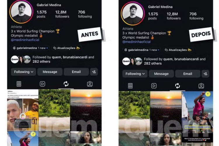 Gabriel Medina provoca Neymar e gera polêmica nas redes sociais​‌​
