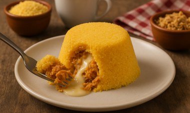 Cuscuz recheado: uma delícia da culinária nordestina