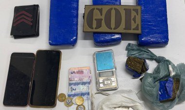 Polícia prende suspeitos com 3 kg de maconha em Timon após tentativa de fuga​‌​