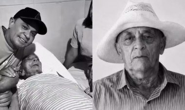 Morte de Francisco Hilário Aguiar, pai de Frank Aguiar, aos 87 anos em Piauí​‌​