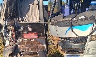 Acidente entre micro-ônibus e van deixa feridos na zona rural de Luís Correia​‌​