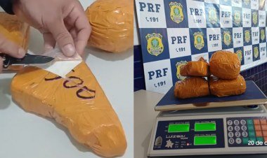 Homem é preso em Floriano suspeito de transportar 2 kg de drogas em ônibus​‌​