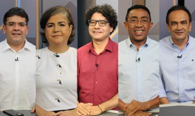 Candidatos ao governo do Piauí fazem balanço após debate na TV Clube​‌​