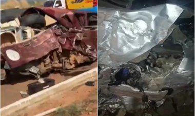 Acidente entre caminhonetes deixa cinco feridos em Uruçuí, Piauí​‌​