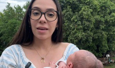 Daiane em Família esclarece sobre calombos na cabeça do filho João​‌​