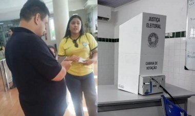 Eleitora denuncia que outra pessoa votou em seu lugar em Teresina​‌​