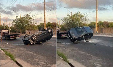 Acidente na zona Sudeste de Teresina deixa dois feridos durante a madrugada​‌​