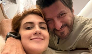 Viúva de Lito Sousa compartilha emoção em primeiro voo sem o marido​‌​