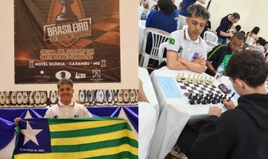 Victor Emanuel: jovem atleta de xadrez treina três horas diárias e brilha em competições​‌​