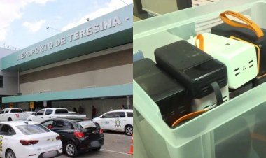 Aeroporto de Teresina retém 80 power banks fora das regras de embarque​‌​