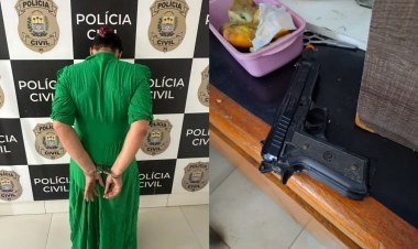 Mulher é presa em Teresina por suspeita de mandar matar ex-companheiro​‌​
