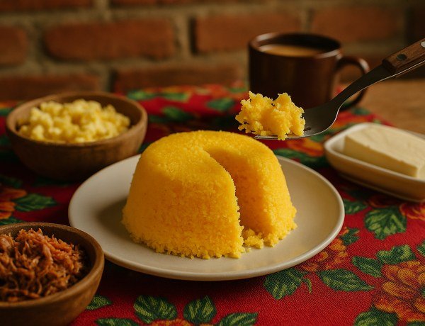Cuscuz nordestino: tradição e sabor na mesa do nordestino