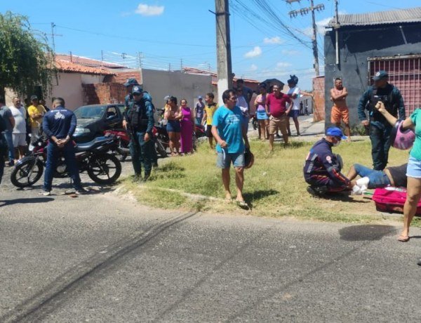 Tentativa de assalto termina com suspeito baleado e policial ferido em Teresina​‌​