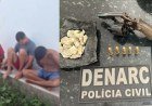 Três homens são presos por tráfico de drogas em Altos, Piauí​‌​